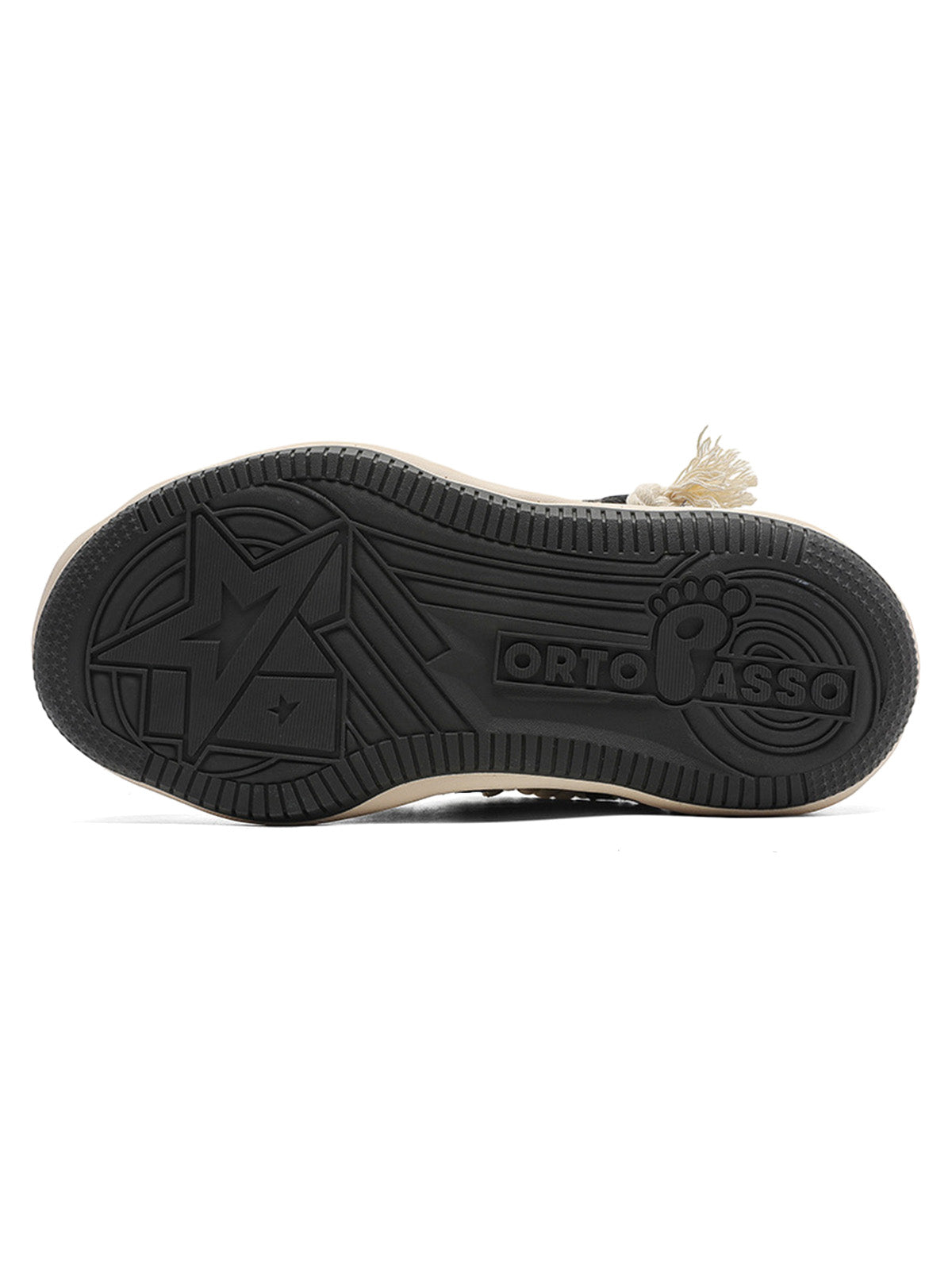Rope Lace Platform Sneakers 