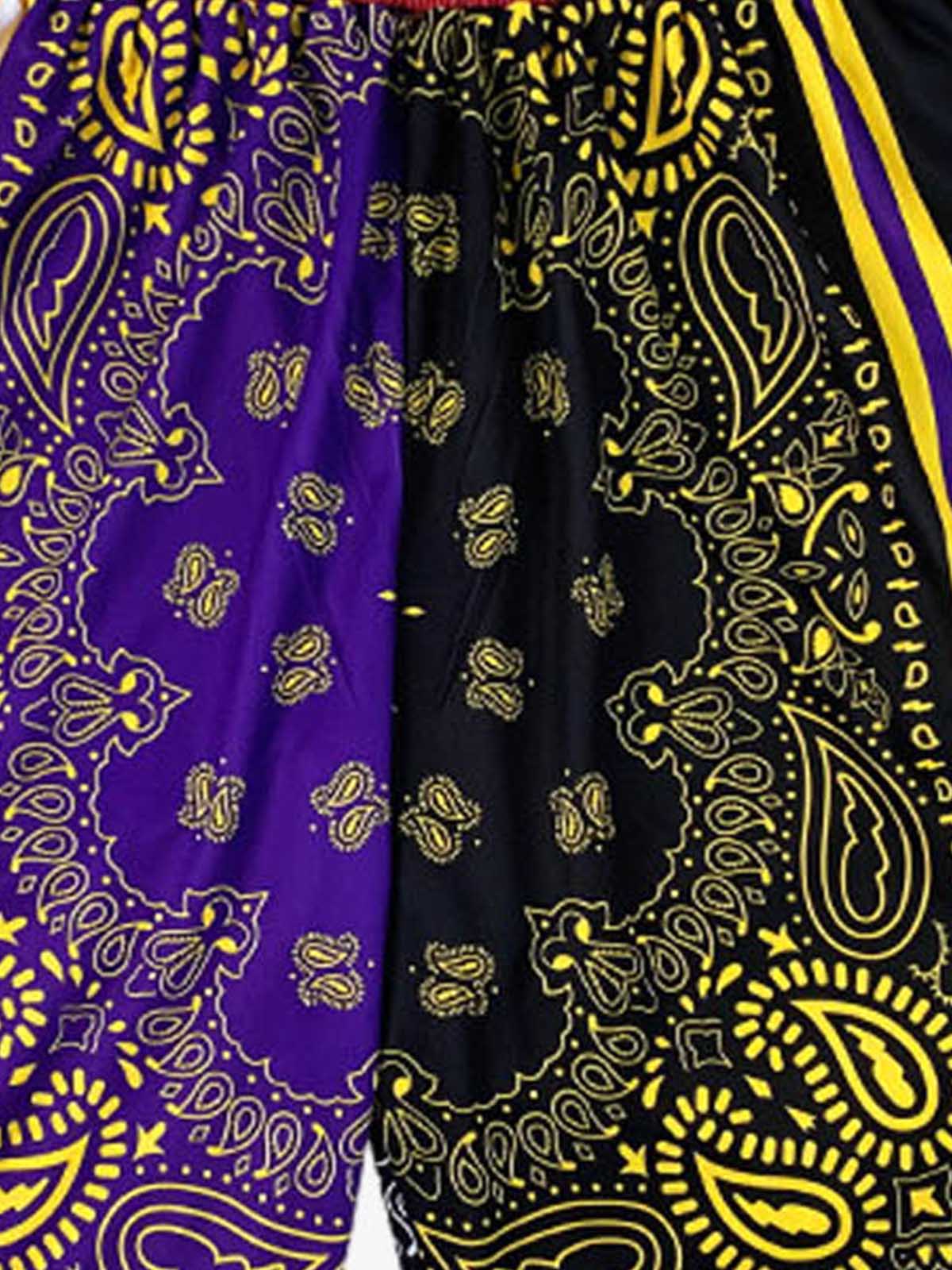 Polyester Snake Print Athletic Shorts with Bold Logo Design 