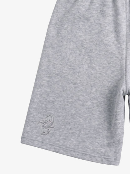 Logo Embroidery Double Waist Shorts