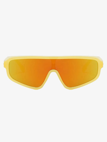 Futuristic Studded One-Piece Sunglasses
