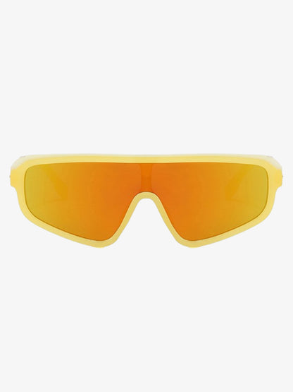 Futuristic Studded One-Piece Sunglasses