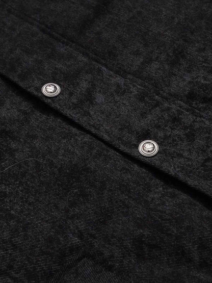 Leopard Panel Fur-Trim Hooded Bomber Jacket 