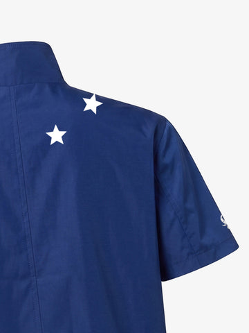 Star Print Short Sleeve Jacket