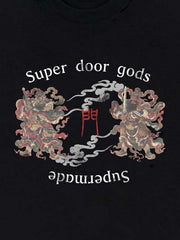 Camiseta corta Guardian bordada