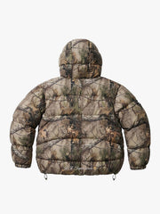 Camo Graphic Hooded Padded Coat