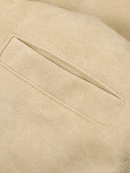 Stylish Hooded Jacket with Faux Fur Trim for Men and Women - Perfect for Casual Outfits 