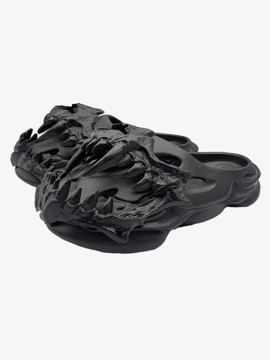 Skull Graphic Non-Slip Clogs