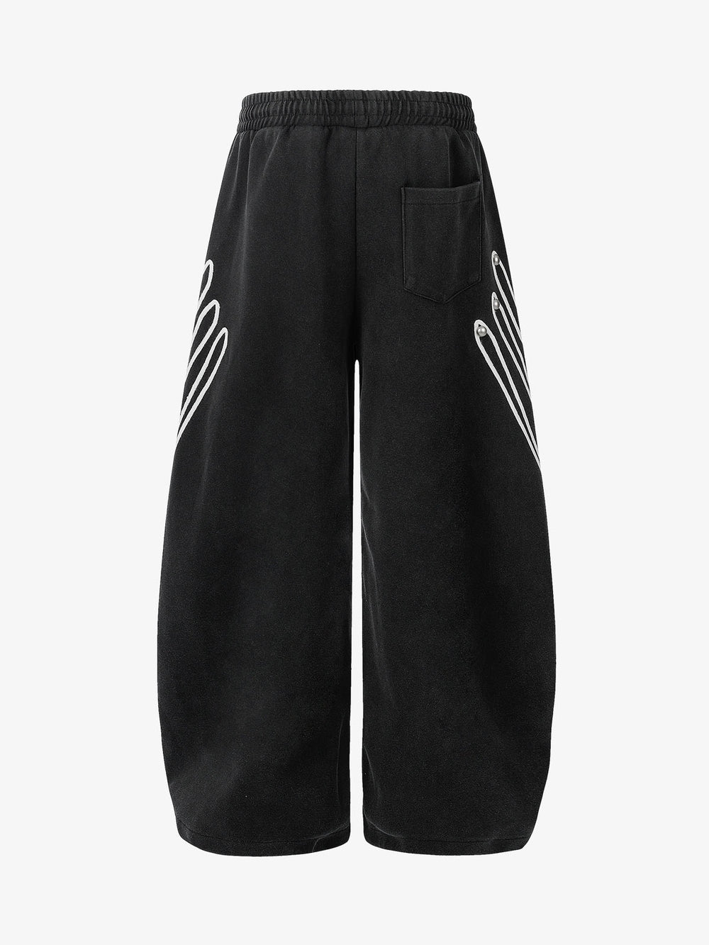 Napoleon Embroidered Baggy Sweatpants