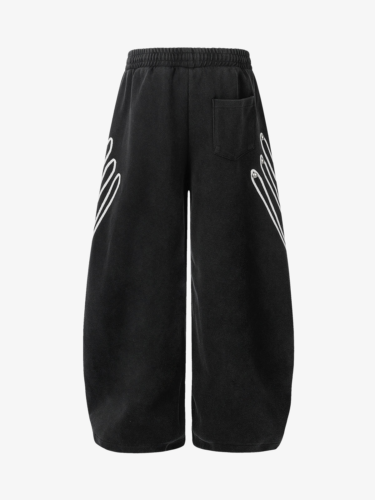 Napoleon Embroidered Baggy Sweatpants