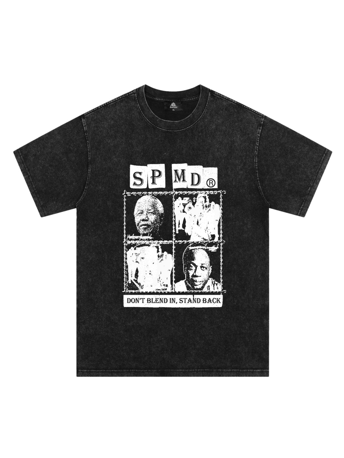 Original Street Protrait Graphic Print T-Shirt