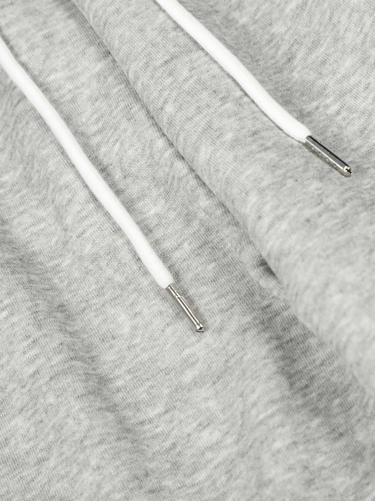 Retro Contrast Panel Drawstring Sweatpants