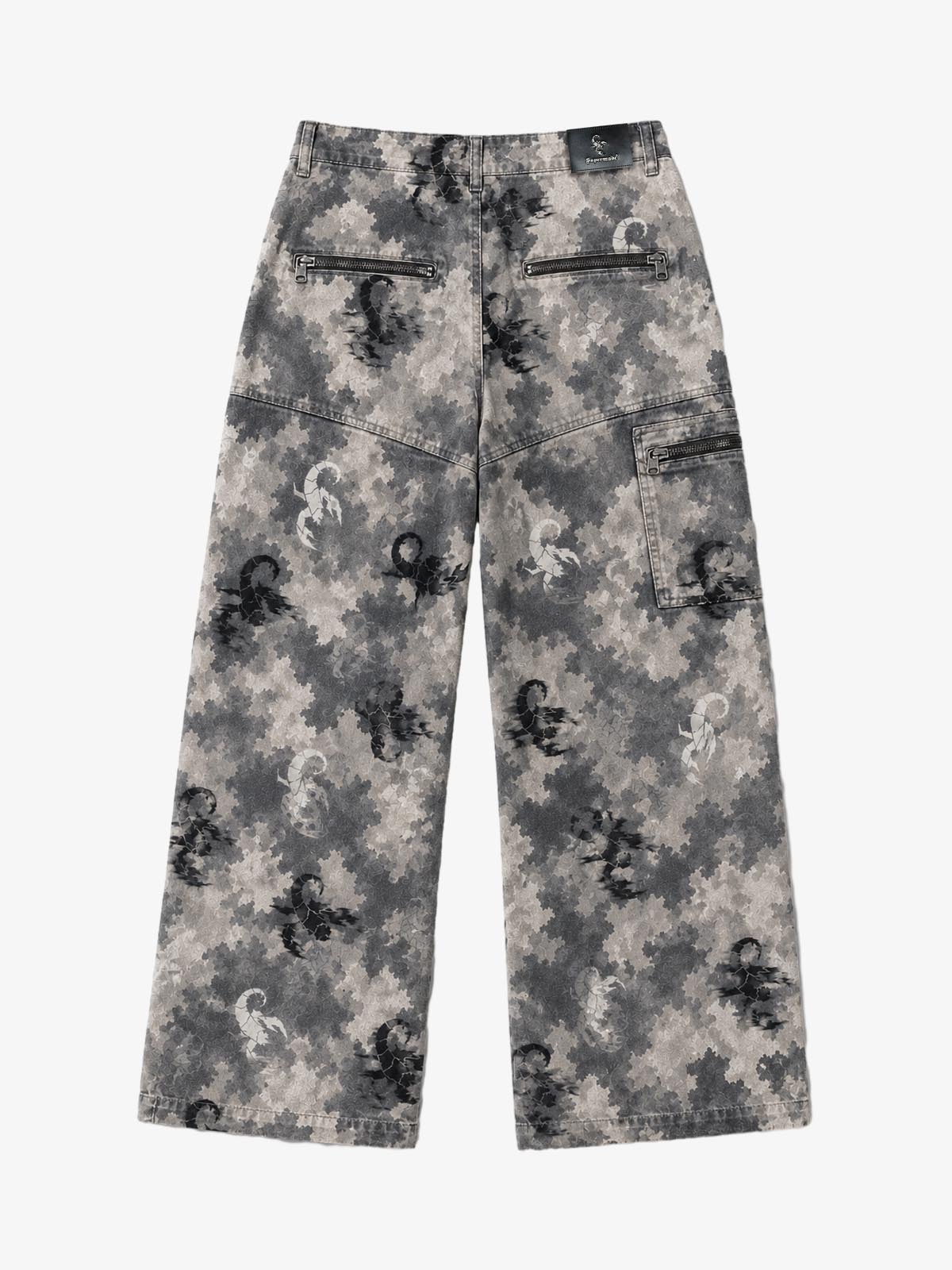Scorpion Camo Multi-Pocket Cargo Jeans