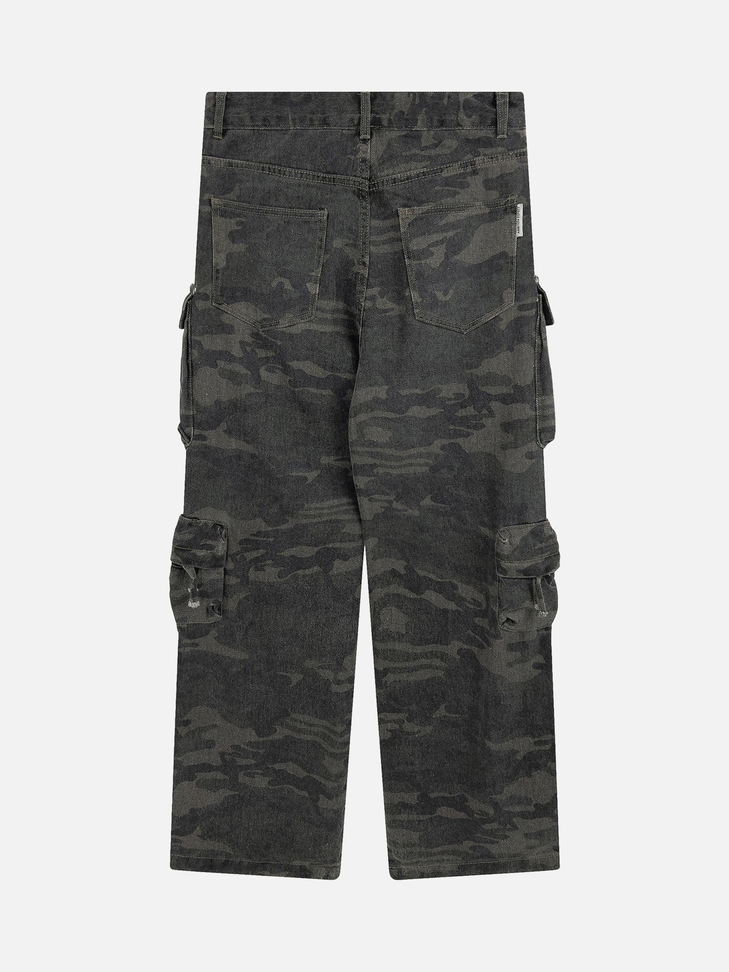 American Street Fashion Heavy Duty Camouflage Work Jeans