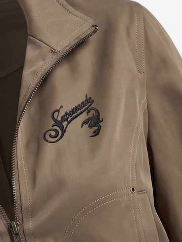 Scorpion Embroidered Workwear Jacket