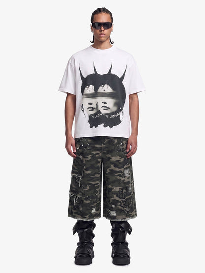 Surreal Twin Portrait T-Shirt