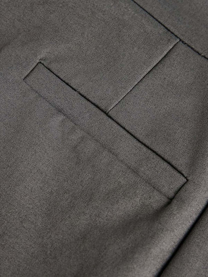 Street Deconstruction Split Casual Suit Pants 