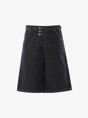 Asymmetrical Fly A-Line Shorts 