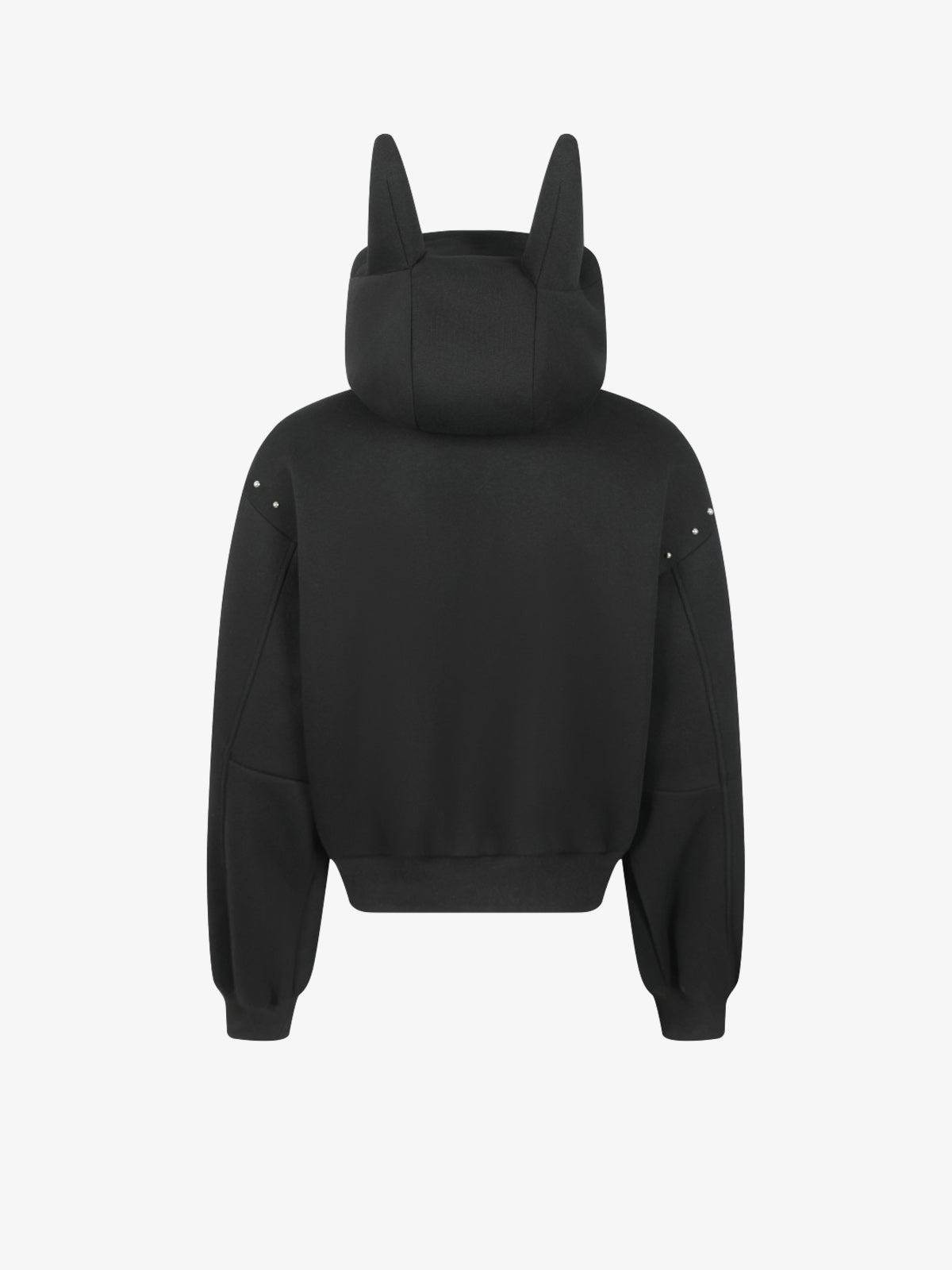 Stylish Studded Hoodie with Unique Cat Ear Design for Women 