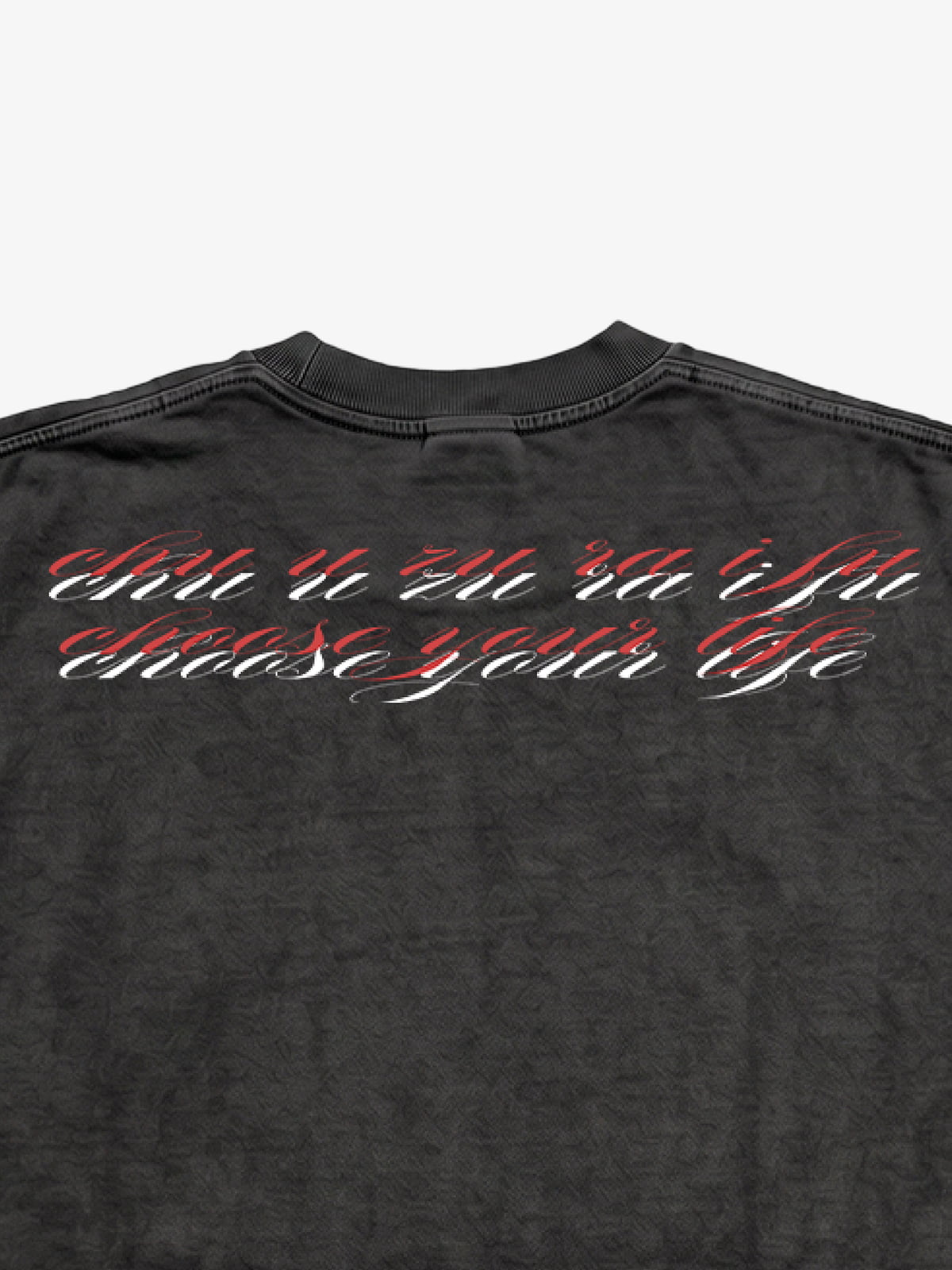 Sword Snake Graphic Long Sleeve Tee