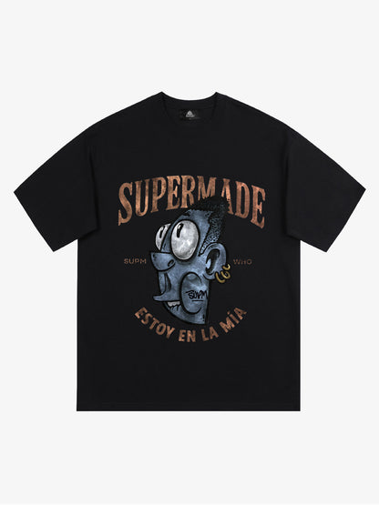 Graphic Print T-Shirt with Bold Artwork and Trendy Design 