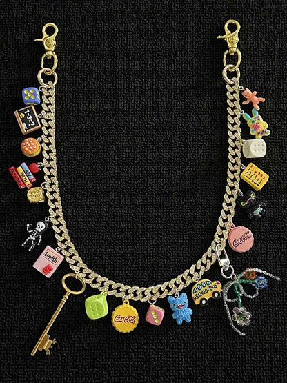 Multi-Charm Y2K Pants Chain 