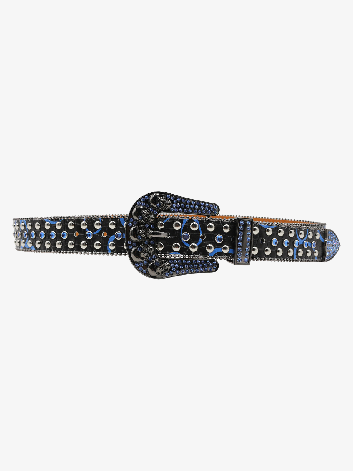 Croc Crystal Skull Belt