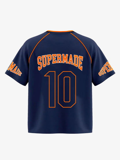 Supermade Color-Blocked Sport Jersey Pattern Customization 