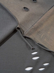 Gradient Washed Ripped Casual Sweatshirt 