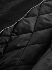 Fur-Collar Hooded Padded Jacket