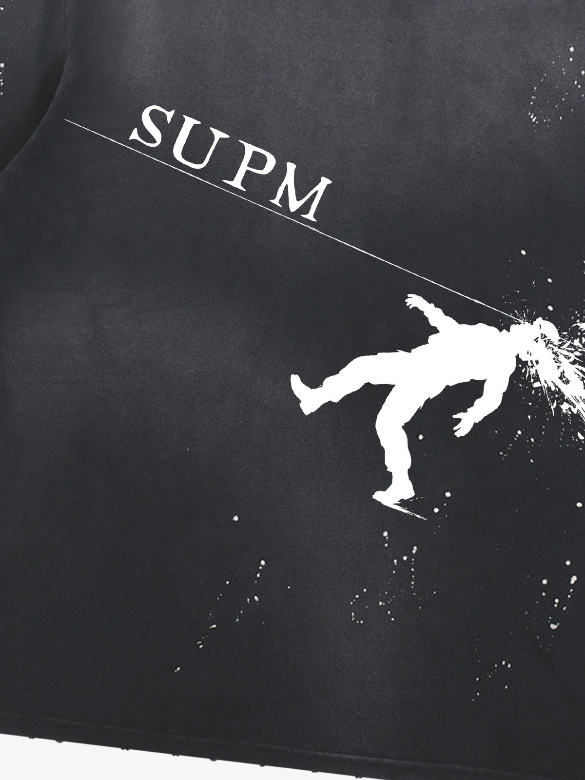 Splatter Graphic Vintage Washed Tee