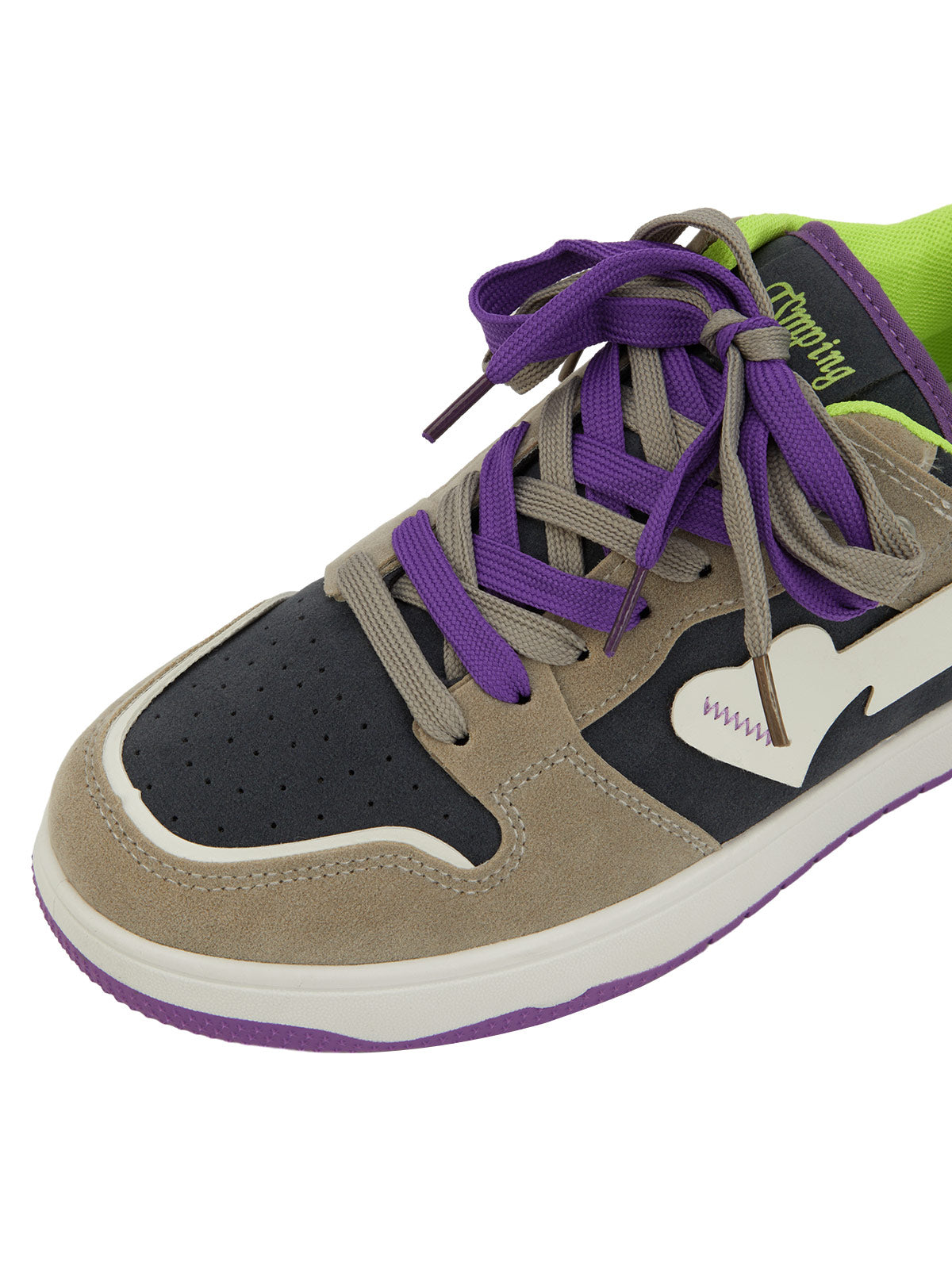 Retro Color Blocked Casual Shoes Thesupermade