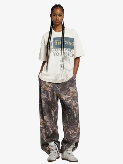 Statement Text Graphic T-Shirt 