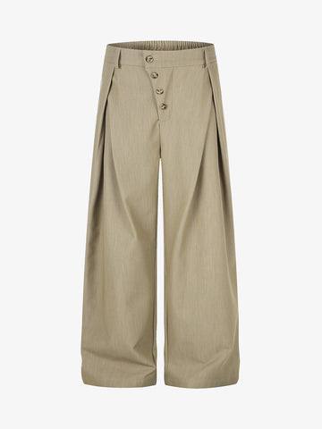 Pleated Suit Pants