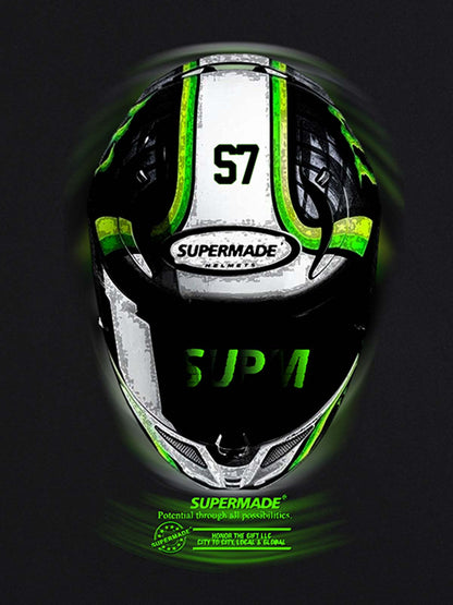 Snake and Sword Graphic T-Shirt with Bold Statement Design 