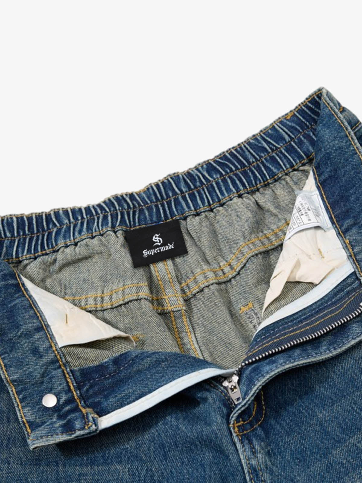 Raw Hem Star Rhinestone Jorts