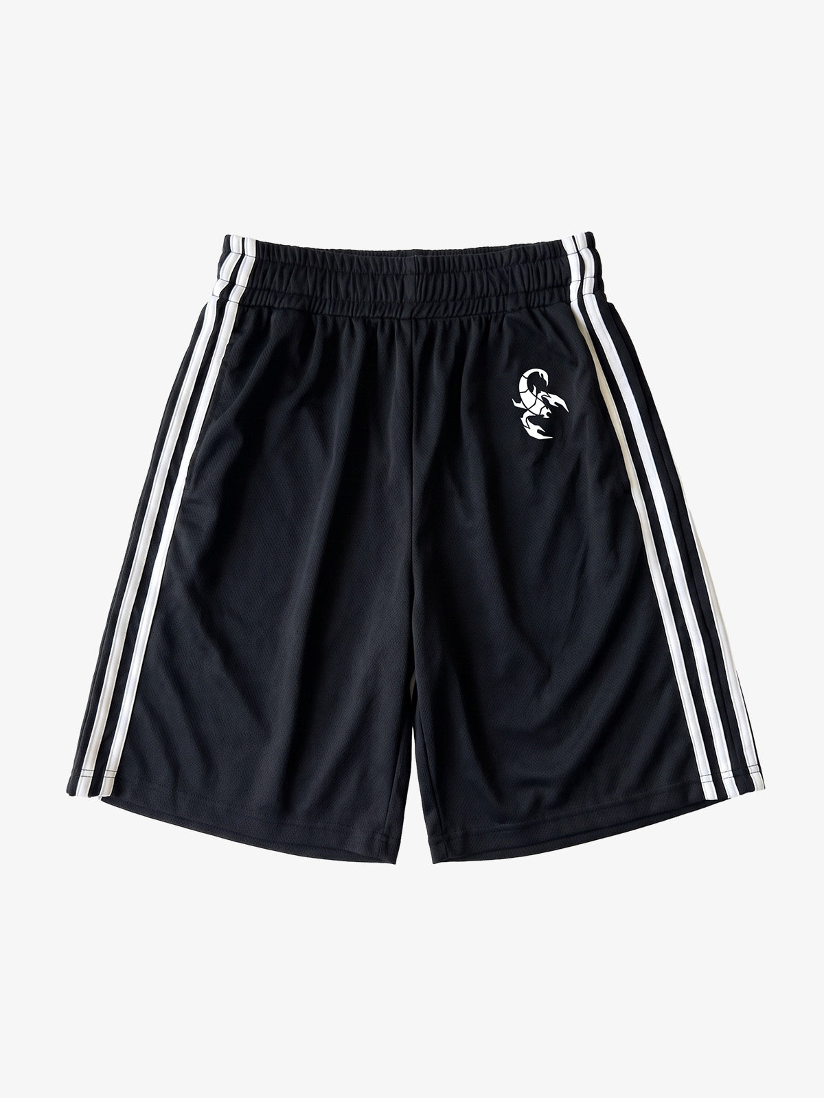 Striped Print Five-Point Casual Shorts