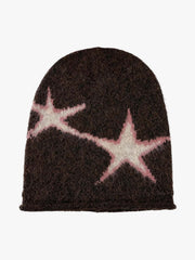 Star Pattern Knit Beanie 