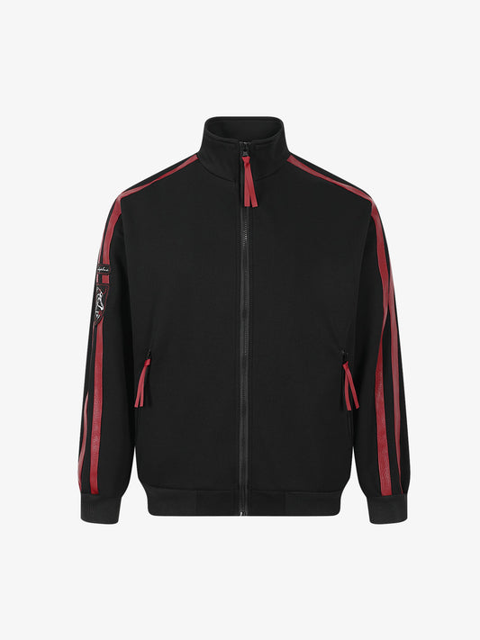 Pegasus Embroidered Patchwork Armband Jacket