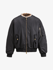 Neutral Cotton-Padded Coat