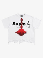 Brushed Distressed Meteor Hammer T-Shirt
