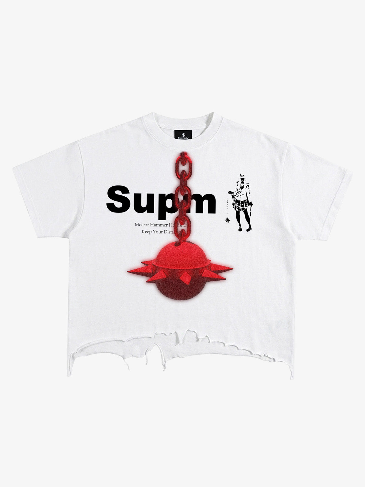 Brushed Distressed Meteor Hammer T-Shirt