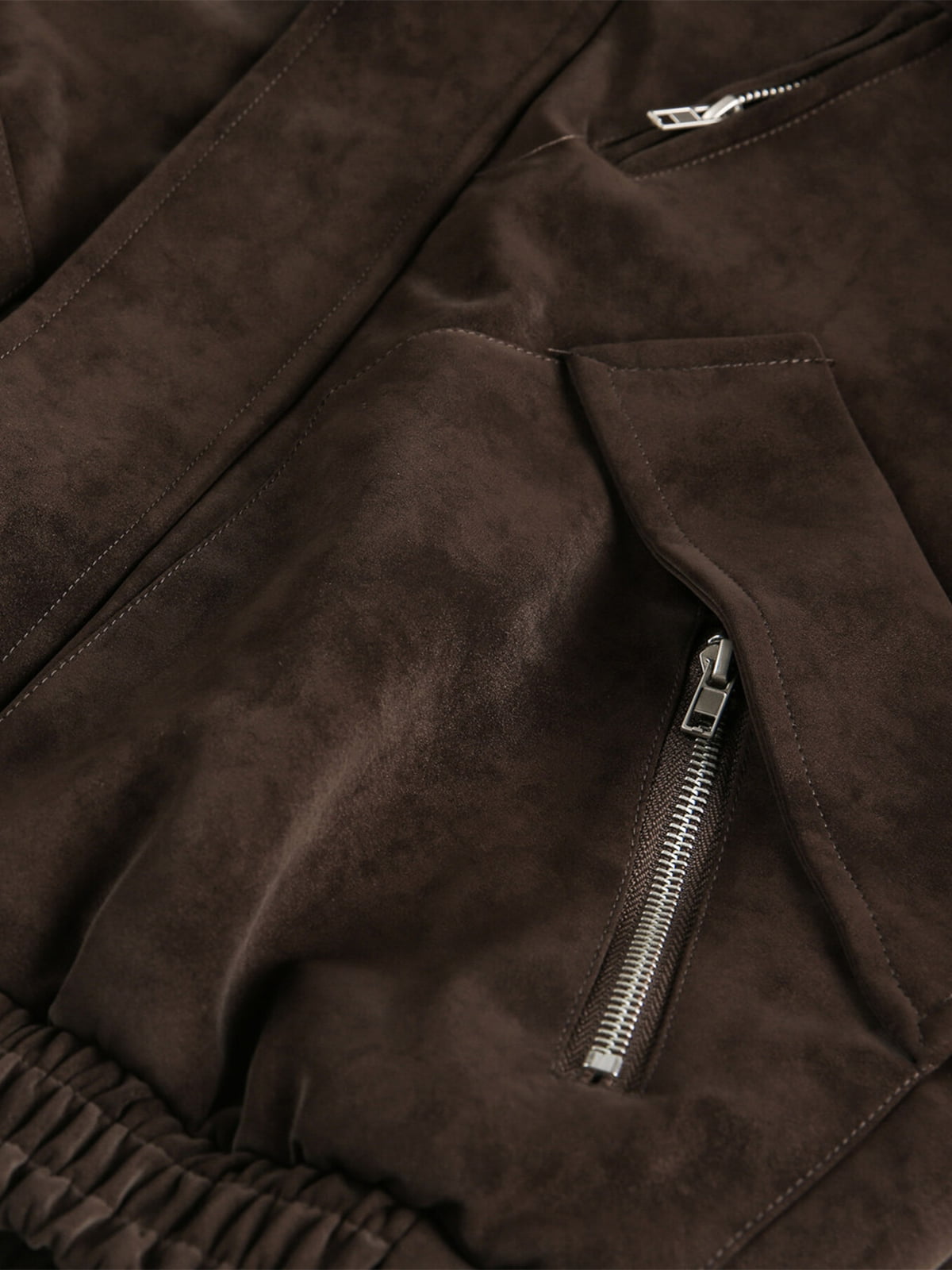 Stylish Unisex Bomber Jacket with Unique Zipper Design for Modern Fashionistas 