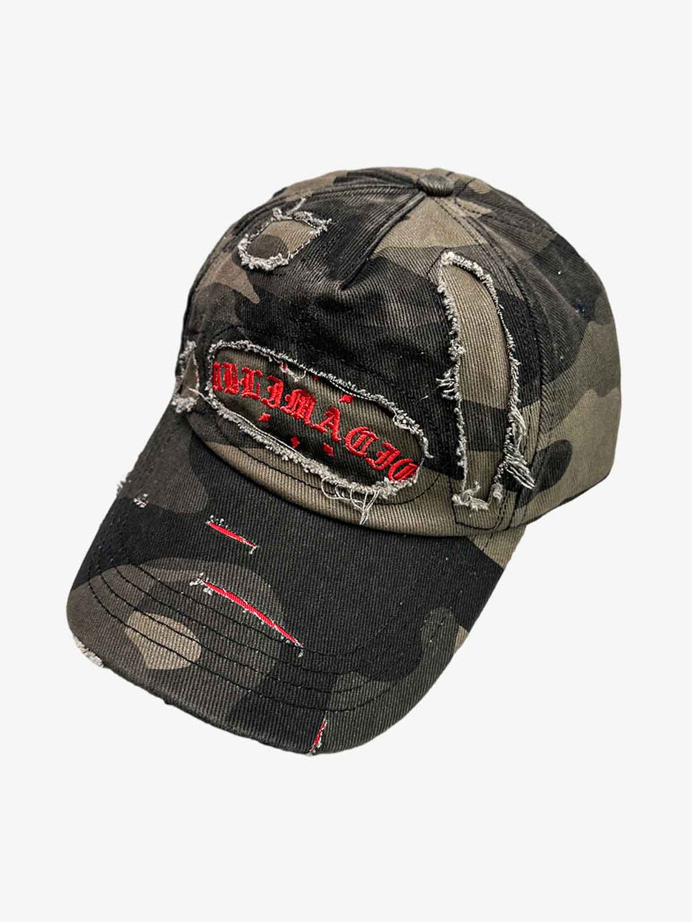 Cotton Twill Camo Baseball Cap