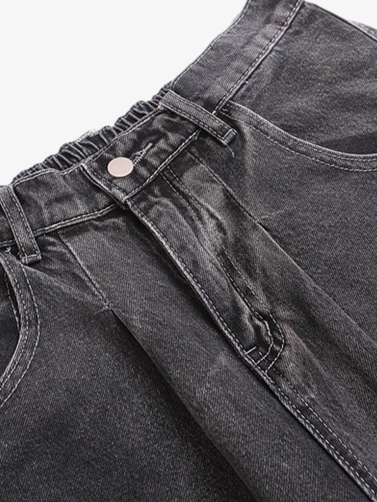 Stylish Star-Printed Denim Shorts for Summer Casual Wear 