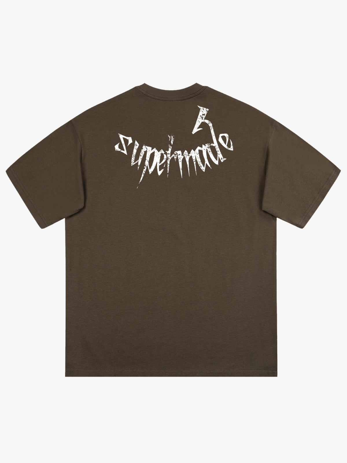 THE SUPERMADE TRENDY STREET OLD-FASHIONER SKULL PRINT T-SHIRT 