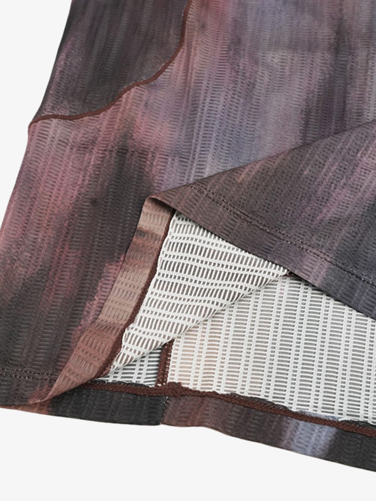 Langarmshirt mit Batik-Patchworkmuster