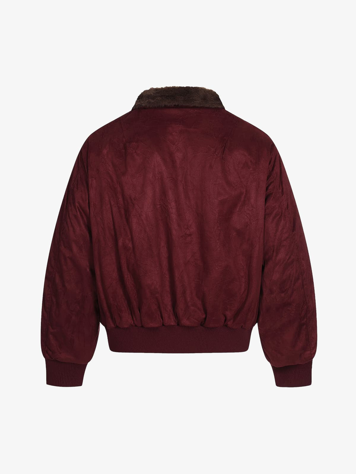 Stylish Burgundy Bomber Jacket for Men - Perfect for Casual and Outdoor Wear 