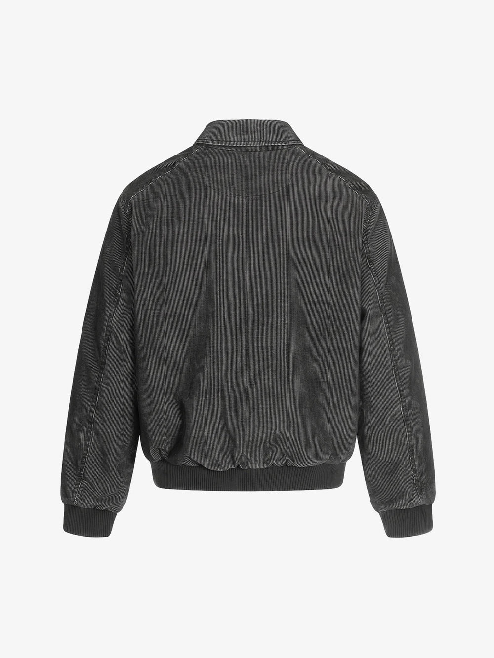 Embroidered Distressed Cropped Denim Biker Jacket