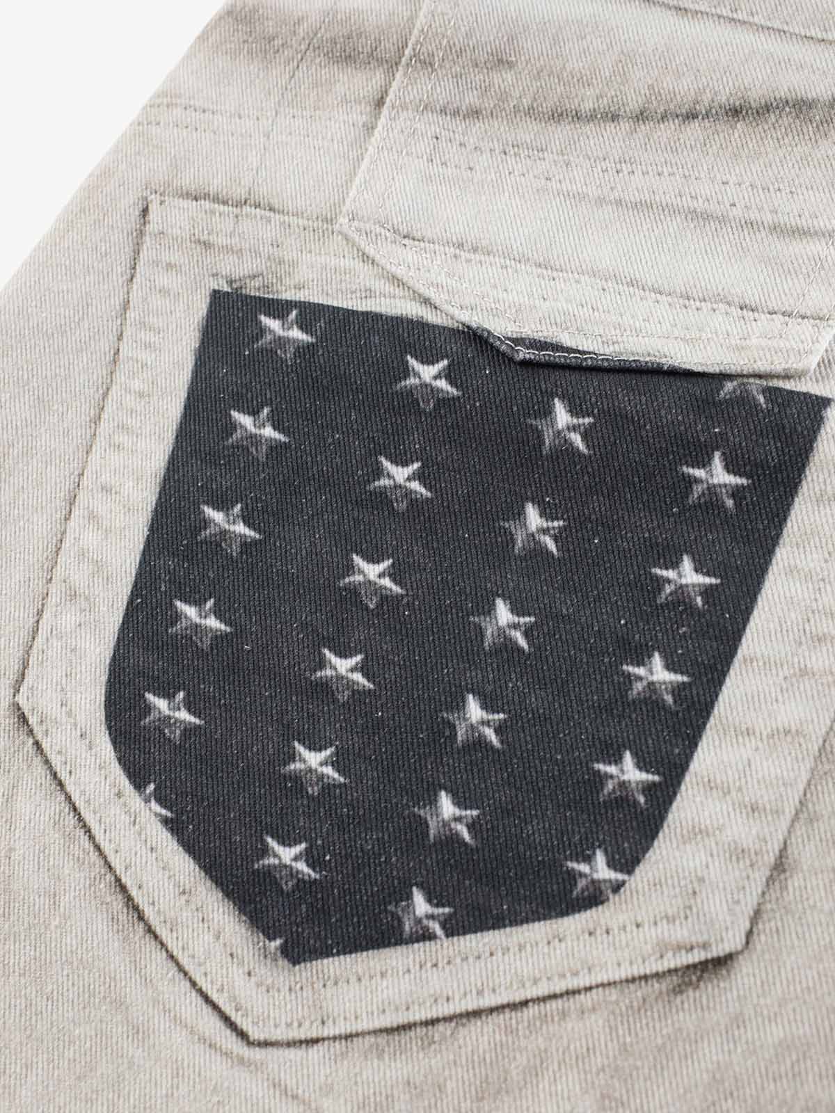 3D Print Double Waist Barrel Baggy Jeans