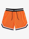 Short de basketball rétro en maille à cordon de serrage